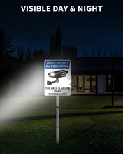 Load image into Gallery viewer, PRIVATE PROPERTY Reflective Video Surveillance Yard Sign, Aluminum Home Security Sign with Stakes, Anti-UV, Rustproof, Waterproof, 9*7inch